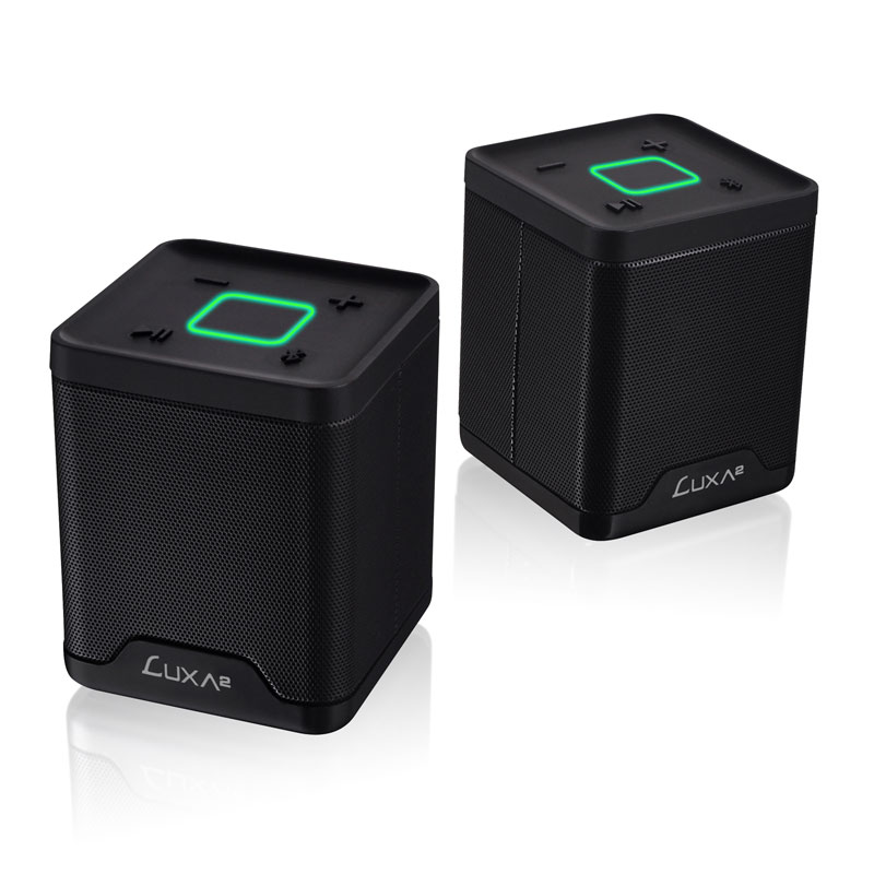 価格.com - LUXA2、2台構成のキューブ型Bluetoothワイヤレススピーカー