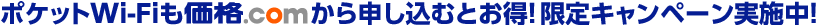 �|�P�b�gWi-Fi�����i.com����\�����ނƂ����I����L�����y�[�����{���I