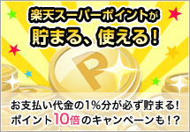�y�V�X�[�p�[�|�C���g�����܂�A�g����I���x���������1%�����K�����܂�I�|�C���g10�{�̃L�����y�[�����I�H