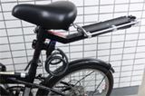 オシャレな自転車にもぴったり♪ 着脱式の“荷台”が使える!