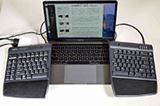 左右分離+横チルト、KINESIS FreeStyle2