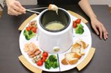 こ洒落たフライヤー兼フォンデュ鍋発見! 家で“ひとりチーズフォンデュ”してみた