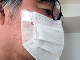 耳の痛みから解放! 耳ひもがない、かる〜いつけ心地のマスク