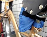 至れり尽くせりな機能で雨を防ぐ自転車用レインポンチョ