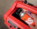 災害時も安心! カセットボンベ式の小型発電機を発見