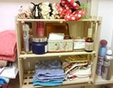 【DIY初級】工具も釘も不要! すのこで棚を作る方法