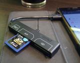 パソコンいらず! スマホに直接データを移せるカードリーダー