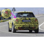 MINI 改良モデルで何が変わる? スクープ写真から見えたディティール