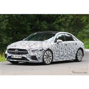 メルセデスAMG最廉価モデルとなるか、「A35セダン」をスクープ…日本導入も?
