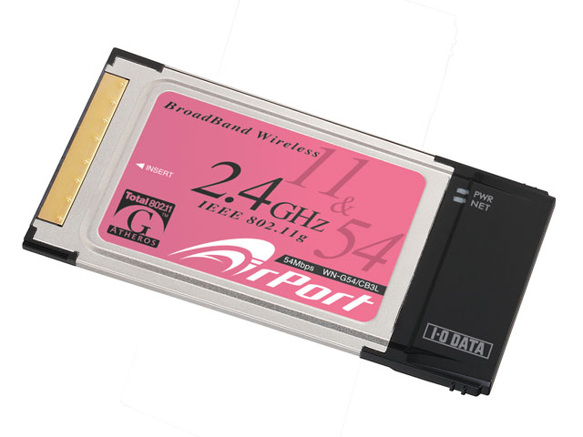 �wPC�J�[�h WN-G54/CB3L�x WN-G54/R4-S �̐��i�摜