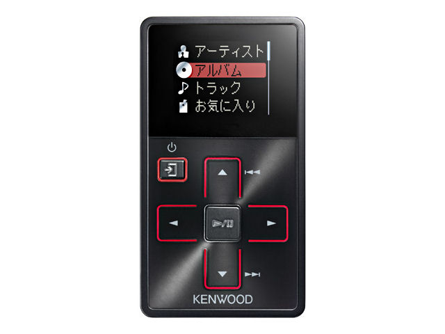 19時間バッテリータイプ新品 KENWOOD MG-G708 デジタルオーディオプレーヤー　ブラック