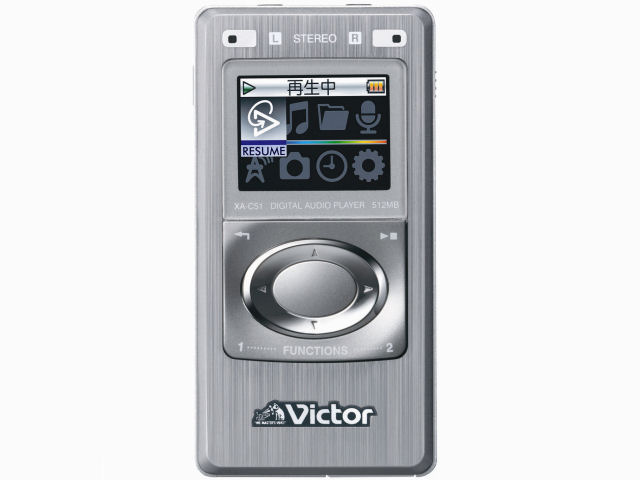 alneo XA-C51-S �V���o�[ (512MB) �̐��i�摜