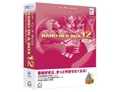 Band in a Box 12 Macintosh�� �̐��i�摜