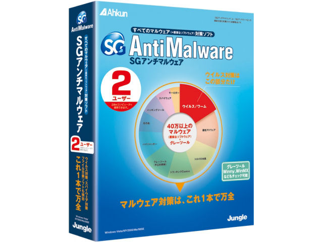 SG�A���`�}���E�F�A 2���[�U�[ �̐��i�摜