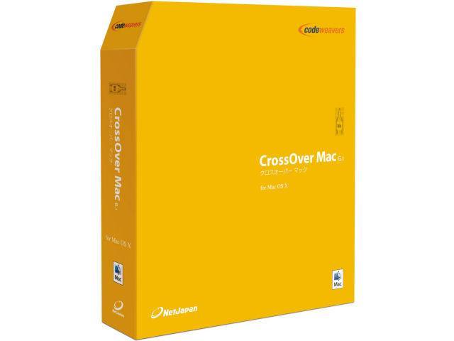 CrossOver Mac 6.1 �̐��i�摜