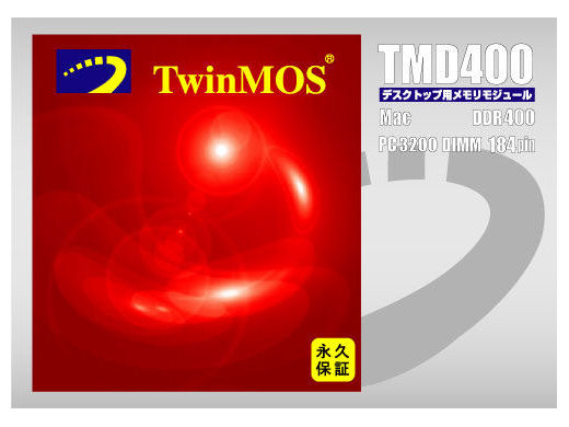TMD400-1G (DDR PC-3200 1GB Mac) �̐��i�摜
