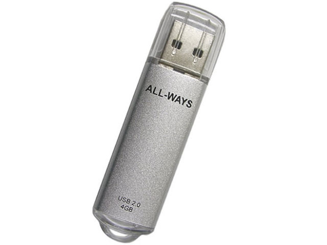 RSUSB-4GA (4GB �V���o�[) �̐��i�摜