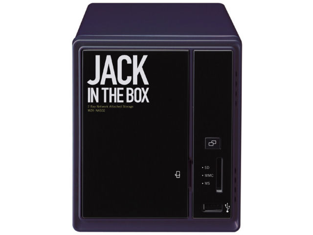 JACK IN THE BOX MZK-NAS02-2T �̐��i�摜