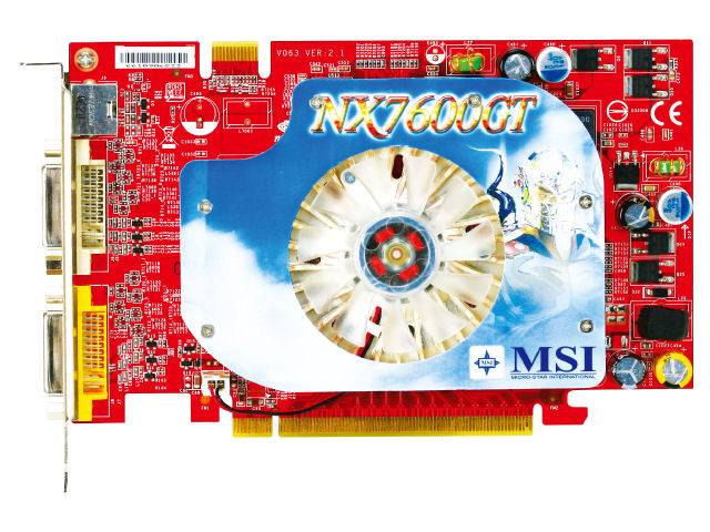 NX7600GT-T2D256E3 (PCIExp 256MB) �̐��i�摜