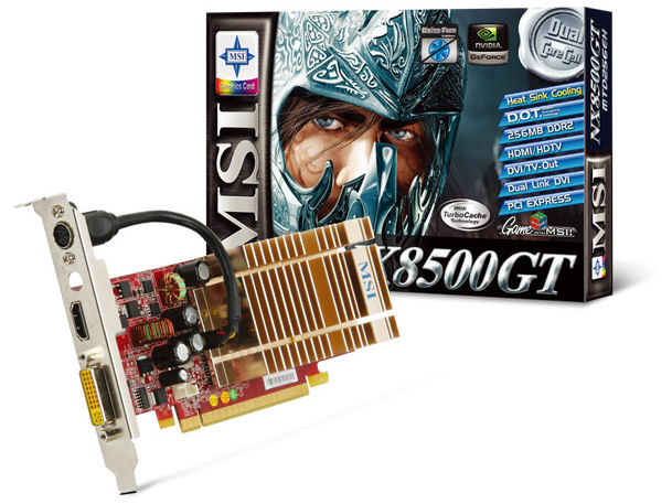 NX8500GT-MTD256EH (PCIExp 256MB) �̐��i�摜