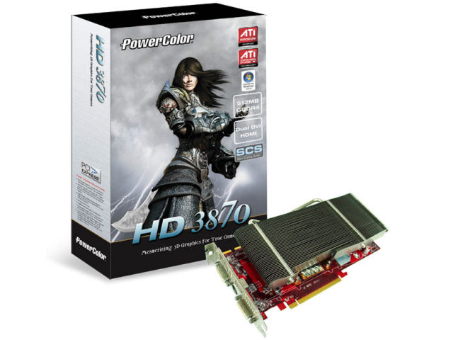 PowerColor HD 3870 SCS3 512MB GDDR4 (PCIExp 512MB) �̐��i�摜