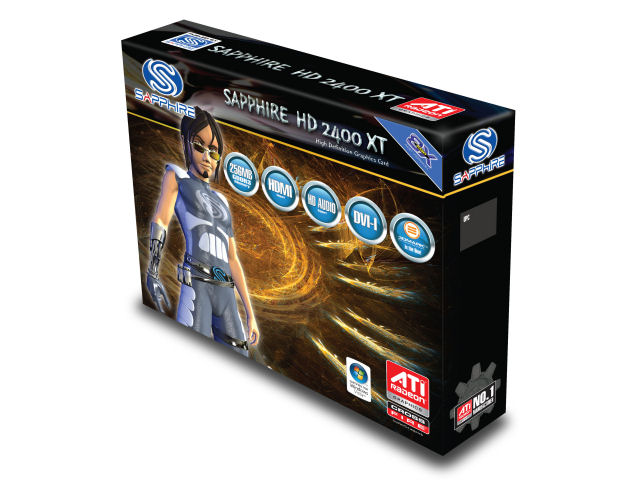 SAPPHIRE RADEON HD 2400XT (PCIExp 256MB) �̐��i�摜