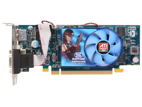 SAPPHIRE RADEON HD 3650 512MB DDR2 PCIE LP HDMI (PCIExp 512MB) �̐��i�摜