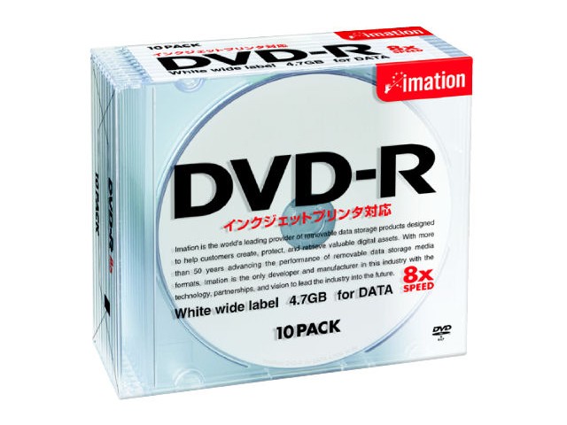 DVD-R4.7PWAx10P (DVD-R 8�{�� 10���g) �̐��i�摜
