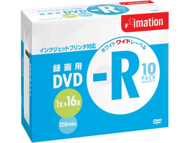 DVD-R120PWBx10P (DVD-R 16�{�� 10���g) �̐��i�摜