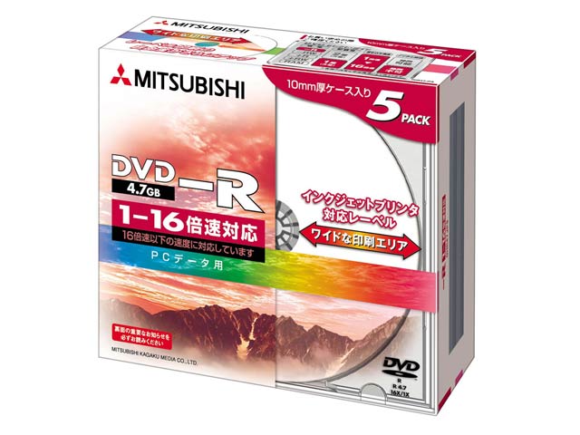 DHR47JP5 (DVD-R 16�{�� 5���g) �̐��i�摜