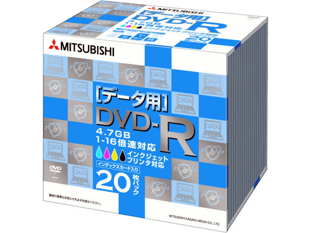 DHR47JP20H (DVD-R 16�{�� 20���g) �̐��i�摜