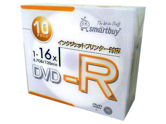 SMR47B16X10PW (DVD-R 16�{�� 10���g) �̐��i�摜