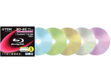 BEV25PWMA5S (BD-RE 2�{�� 5���g) �̐��i�摜