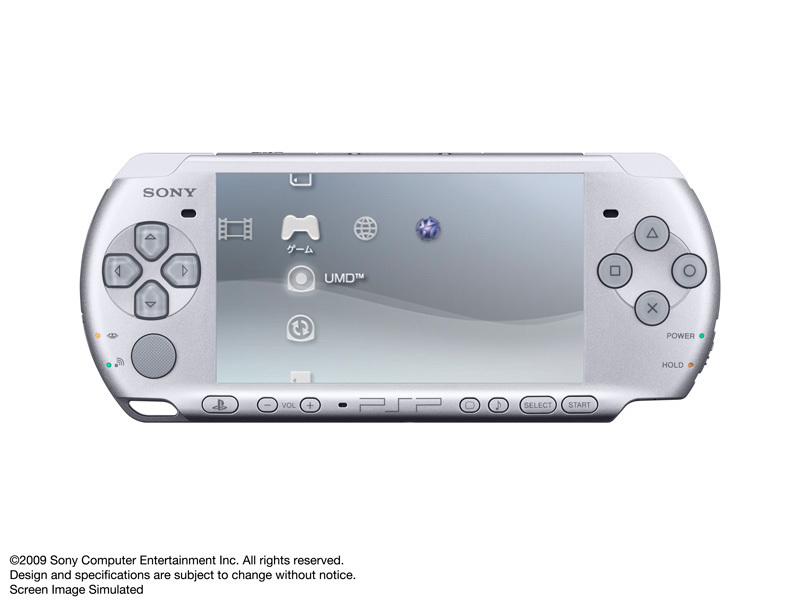 �w���j���[�\���x PSP �v���C�X�e�[�V�����E�|�[�^�u�� �~�X�e�B�b�N�E�V���o�[ PSP-3000 MS �̐��i�摜