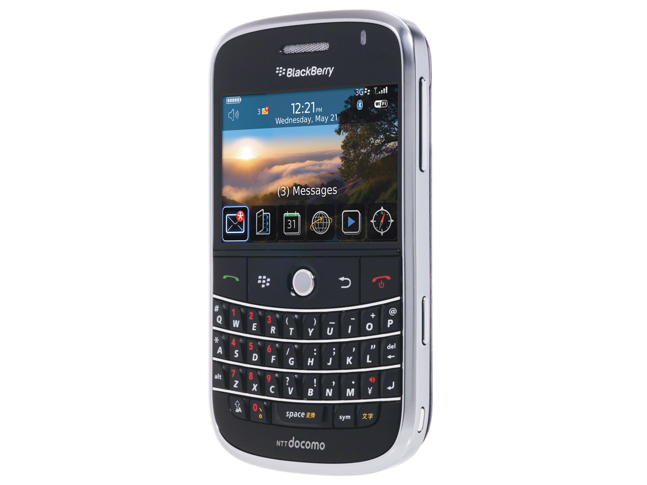 �w�{�� ���ʁx BlackBerry Bold docomo �̐��i�摜