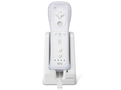 eneloop Wii�����R����p ���ړ_�[�d�Z�b�g N-WR01S �̐��i�摜