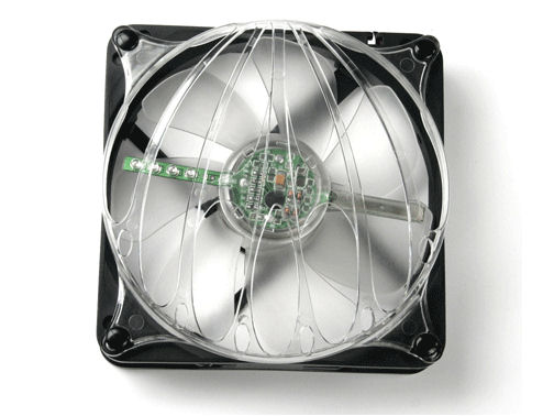 Cyclo 12cm Blue Pattern fan A2450 �̐��i�摜
