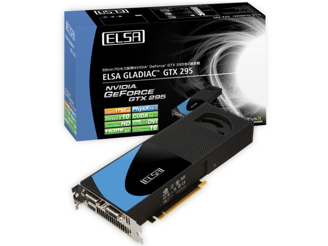 ELSA GLADIAC GTX 295 (PCIExp 1792MB) �̐��i�摜