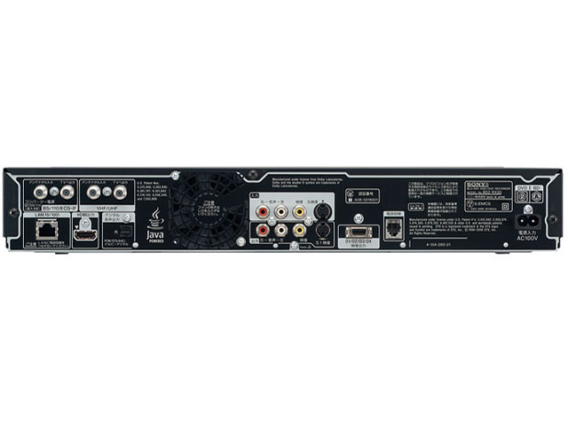 �w�{�� �w�ʁx BDZ-RX30 �̐��i�摜