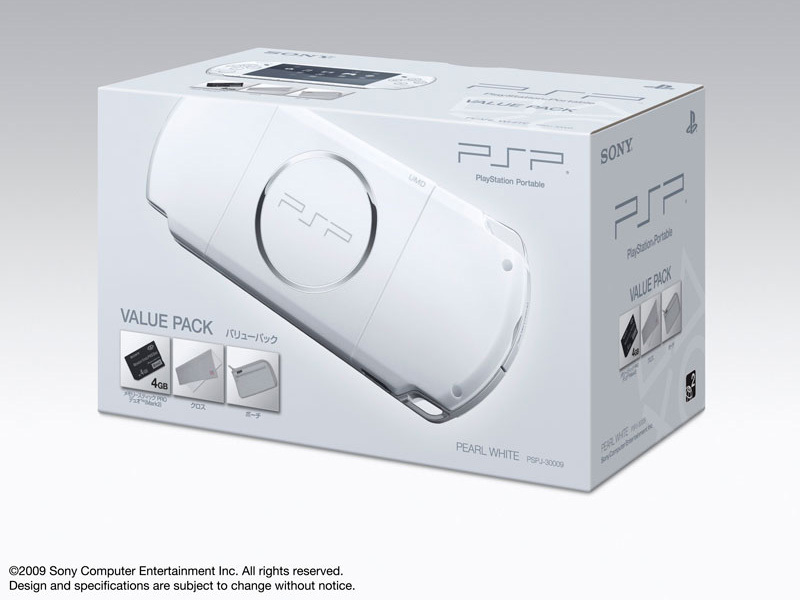 �w�p�b�P�[�W�x PSP �v���C�X�e�[�V�����E�|�[�^�u�� �o�����[�p�b�N �p�[���E�z���C�g PSPJ-30009 �̐��i�摜