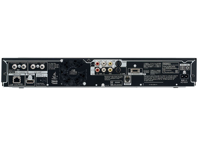 �w�{�� �w�ʁx BDZ-RX35 �̐��i�摜