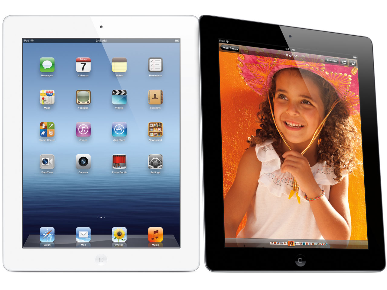 �w�{�� ��ʃC���[�W�x iPad Wi-Fi���f�� 16GB MC705J/A [�u���b�N] �̐��i�摜