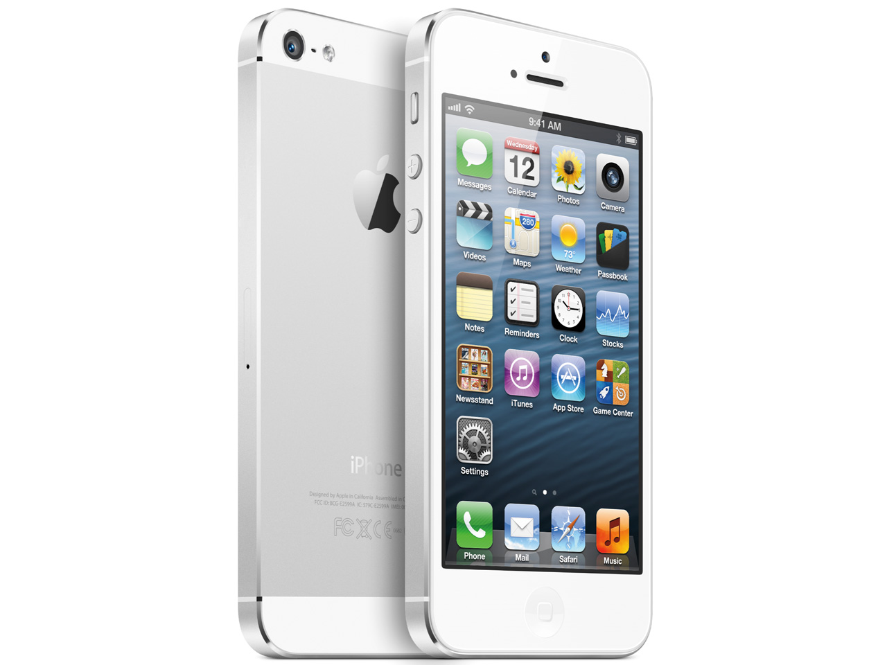 価格.com - iPhone 5 32GB SoftBank [ホワイト&シルバー] の製品画像