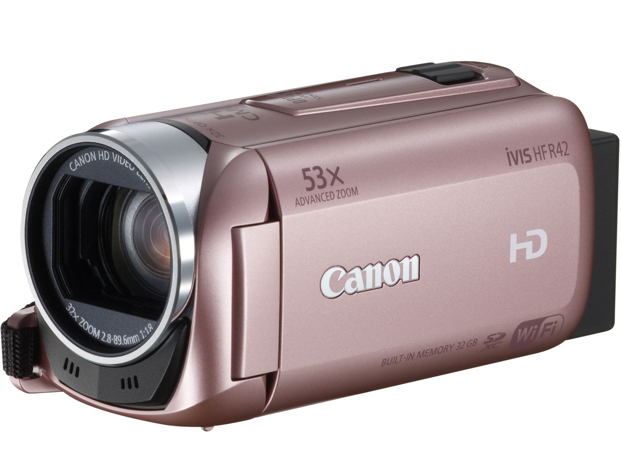 送料0円】 キャノン デジタルビデオカメラ iVIS HF R62 - カメラ