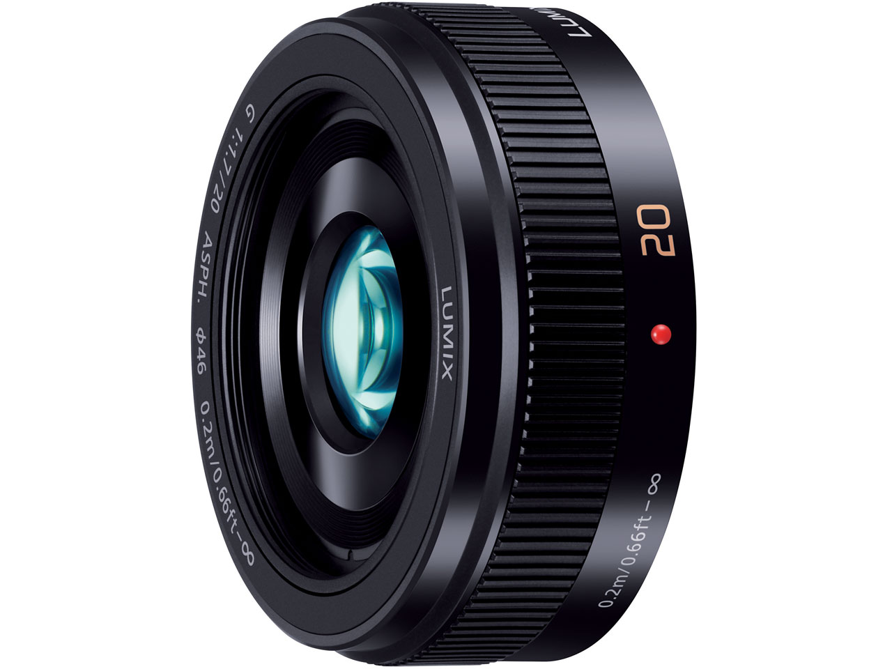Panasonic lens LUMIX G 20mm/F1.7 II ASPH black H-H020A-K | eBay