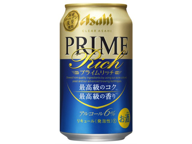 クリアアサヒ プライムリッチ 缶 ３５０ｍｌ