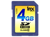 INX-SDHC04GC6 (4GB) ���i�摜