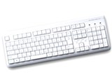 Water Resistance Keyboard WRKB108WH (�z���C�g) ���i�摜
