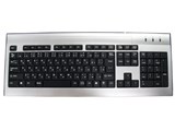 Slim Pure Keyboard ���{��� SCKB07-PANTO-SLBK (�V���o�[�u���b�N) ���i�摜