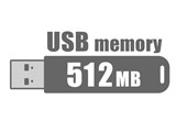 USB�t���b�V�������� 512MB �o���N